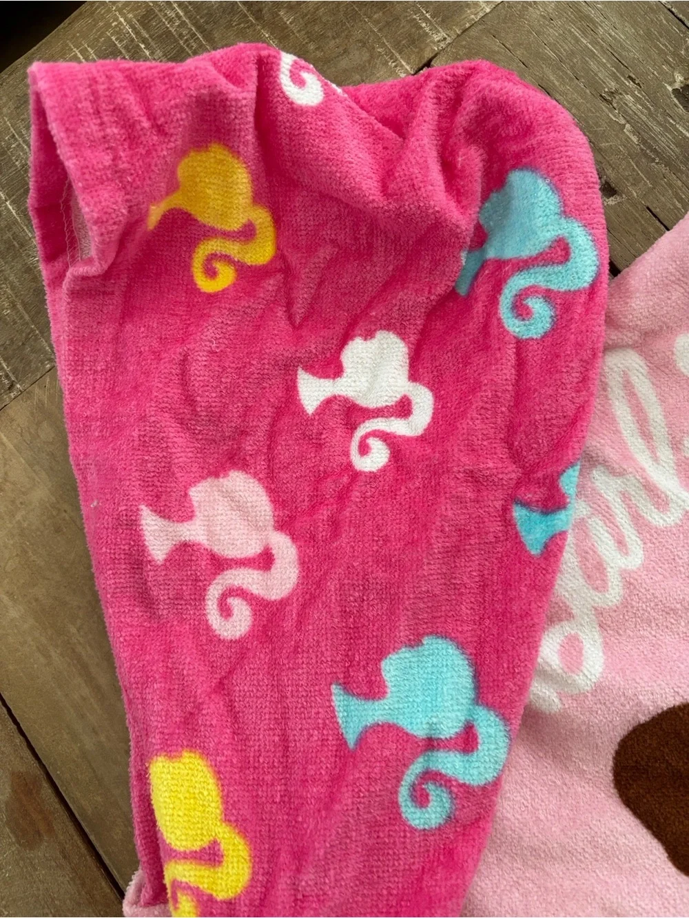 Barbie Swim Towel Hooded Cover-up NWT